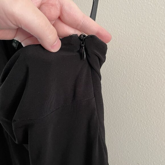 Lauren Ralph Lauren Women 10 Jersey Asymmetrical Layered One Shoulder Jumpsuit - Picture 9 of 13